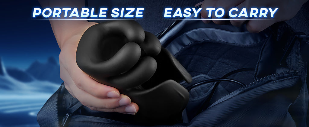 Male Masturbator Sex Toys for Men Penis Stroker Glans Mens Vibrator with Clamping Vibrating Modes Penis Trainer Blowjob Toy