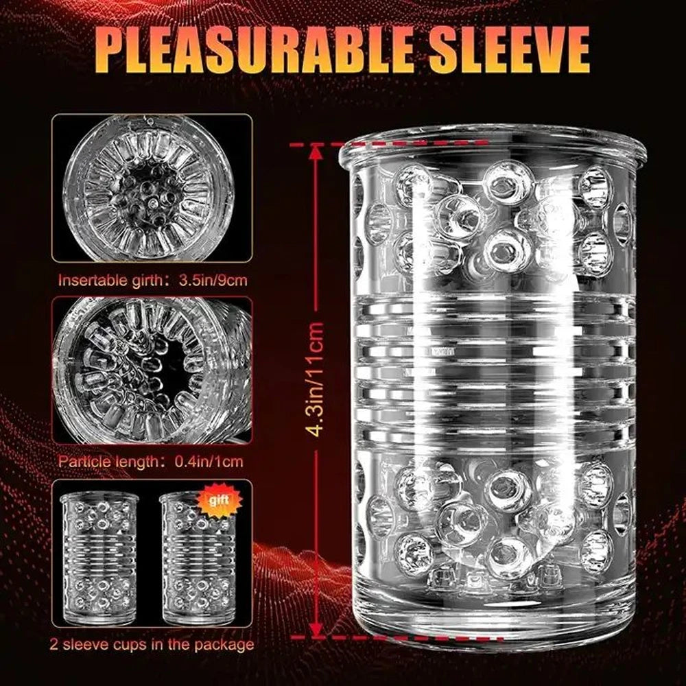 Automatic Male Masturbator Sex Toys for Men Adult Toy Male Sex Toys Hands Free Pocket Pussy Sex Machine Suction Electric Penis