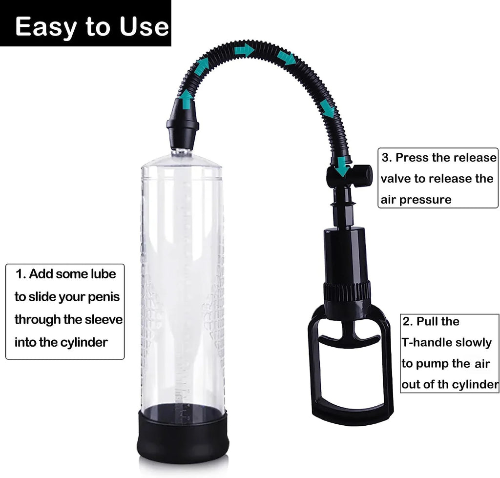 Electric Penis Pump IPX7 Waterproof Adult Sex Toys Dick Enlarger for Men Erection Penis Enlargement Masturbator Sex Toys for Men