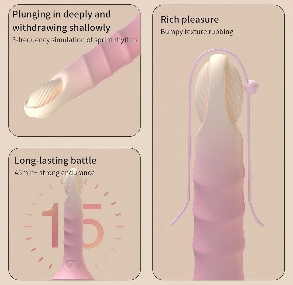 Sex Toys Vibrator for Women - Female Massage Stick & Special Masturbator, Targeted G-Spot Stimulation, Easy Clean Intimate Toy