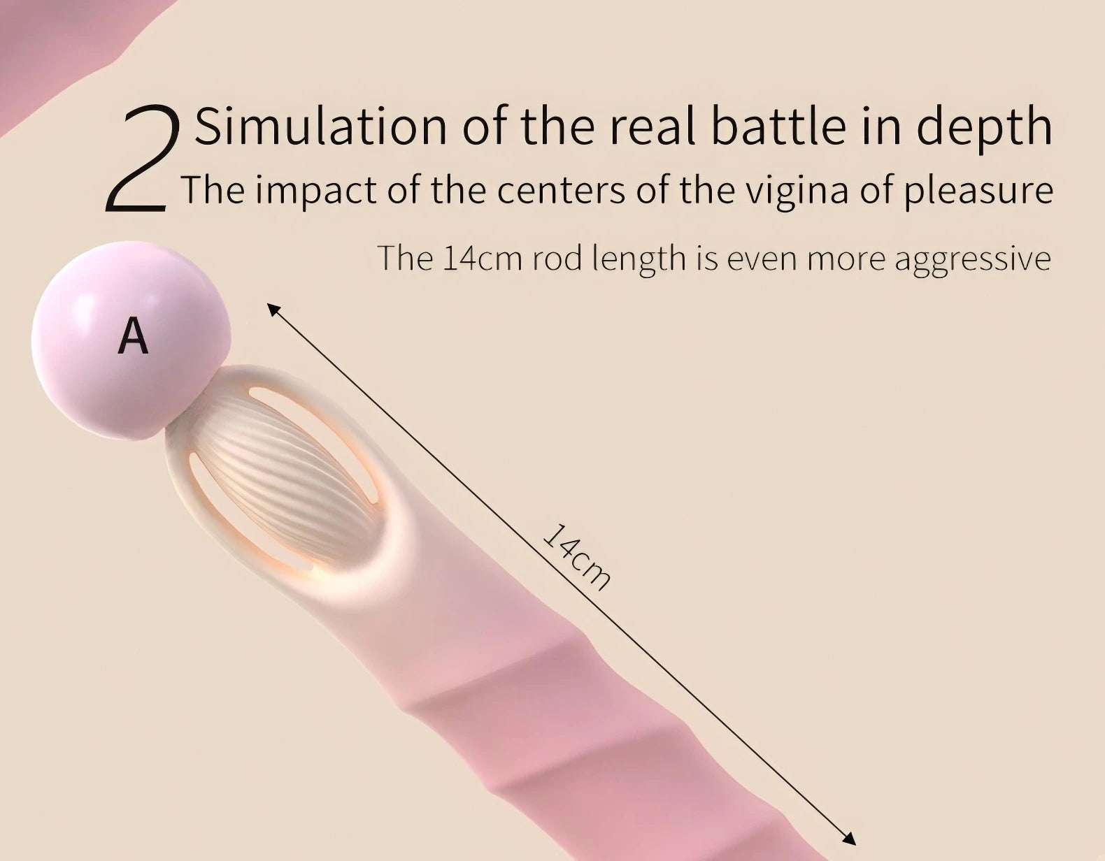 Sex Toys Vibrator for Women - Female Massage Stick & Special Masturbator, Targeted G-Spot Stimulation, Easy Clean Intimate Toy