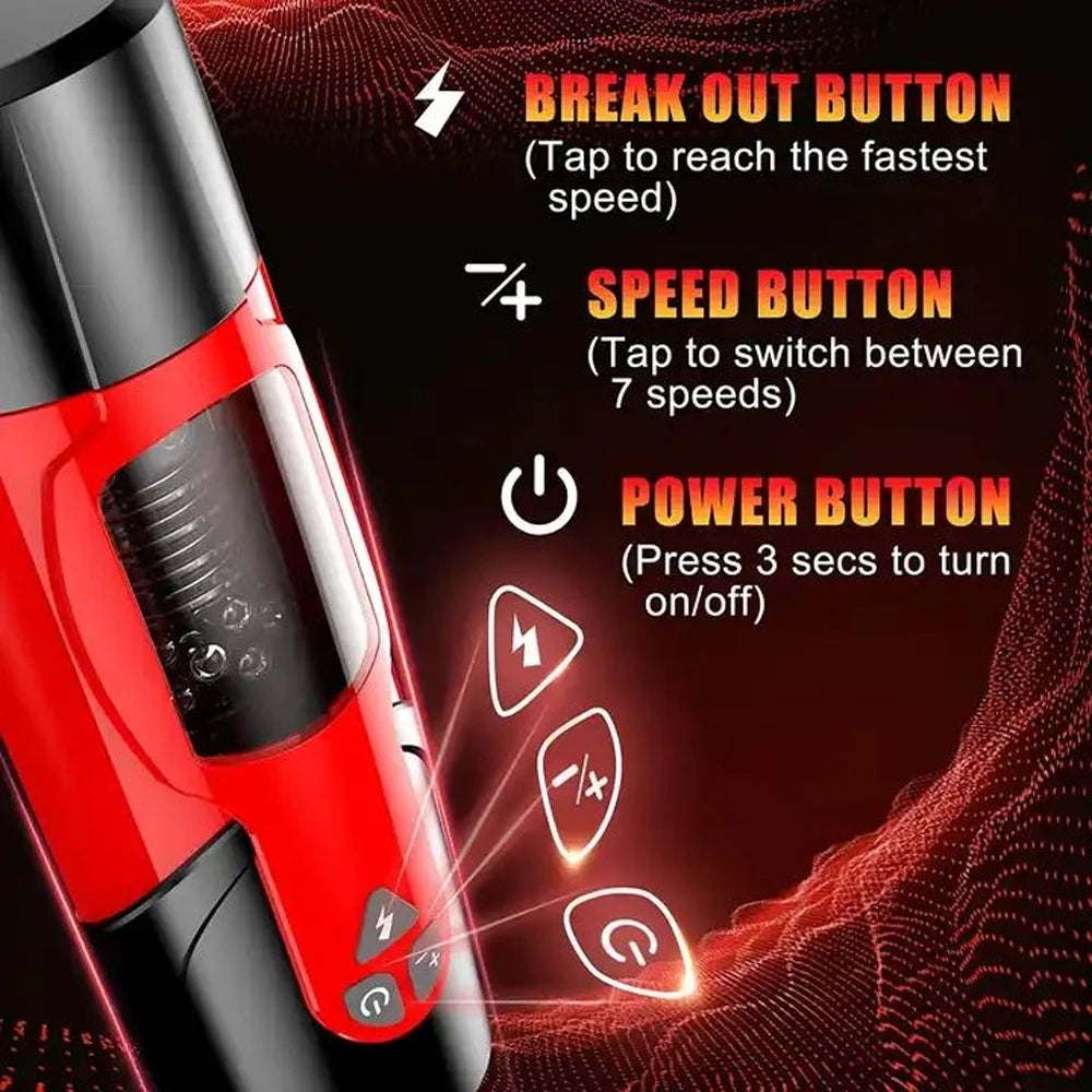 Automatic Male Masturbator Sex Toys for Men Adult Toy Male Sex Toys Hands Free Pocket Pussy Sex Machine Suction Electric Penis