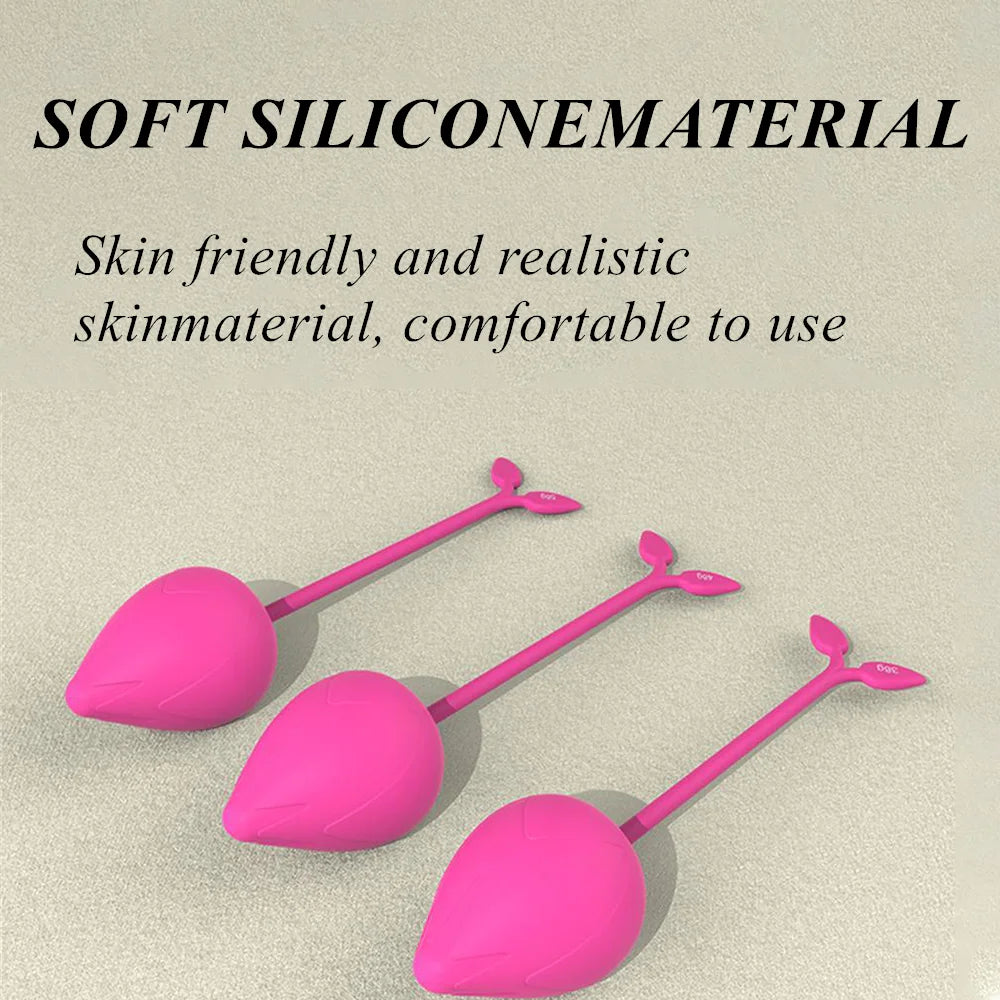 Sex Toys for Women Pussy Vagina Tighten Toy Vaginal Dumbbells Vibrating Eggs Soft Silicone Flower Bud Kegel Balls Adult Supplies