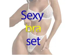 Push-Up Lingerie Set Women Cross Strap Underwire Patchwork Lace Seductive Bra & Thong Set Erotic Body Shaping Bridal Date Night