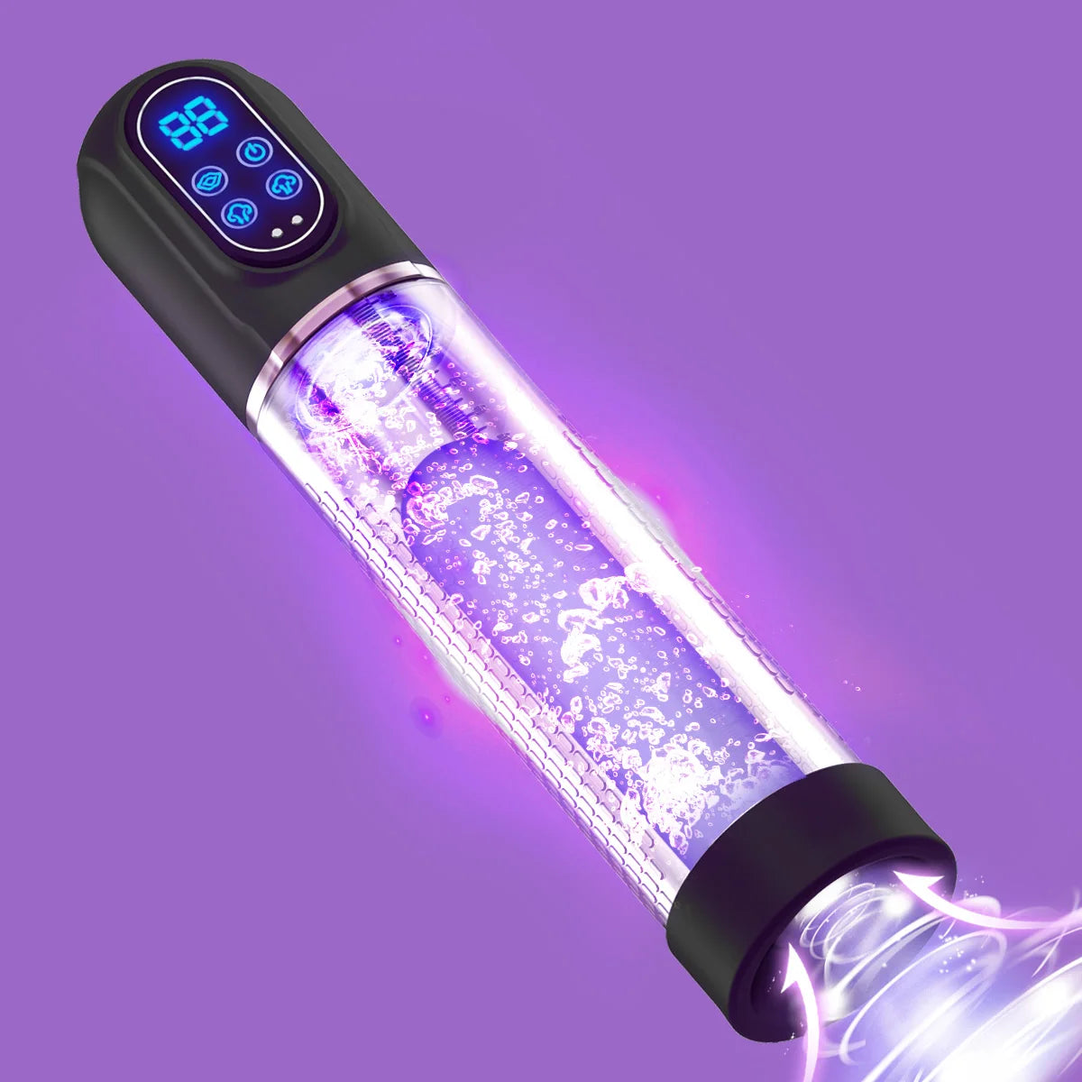 Electric Penis Pump IPX7 Waterproof Adult Sex Toys Dick Enlarger for Men Erection Penis Enlargement Masturbator Sex Toys for Men
