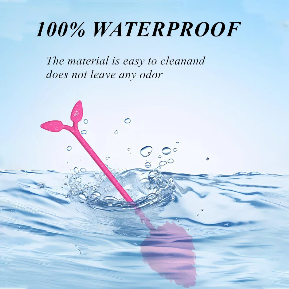 Sex Toys for Women Pussy Vagina Tighten Toy Vaginal Dumbbells Vibrating Eggs Soft Silicone Flower Bud Kegel Balls Adult Supplies