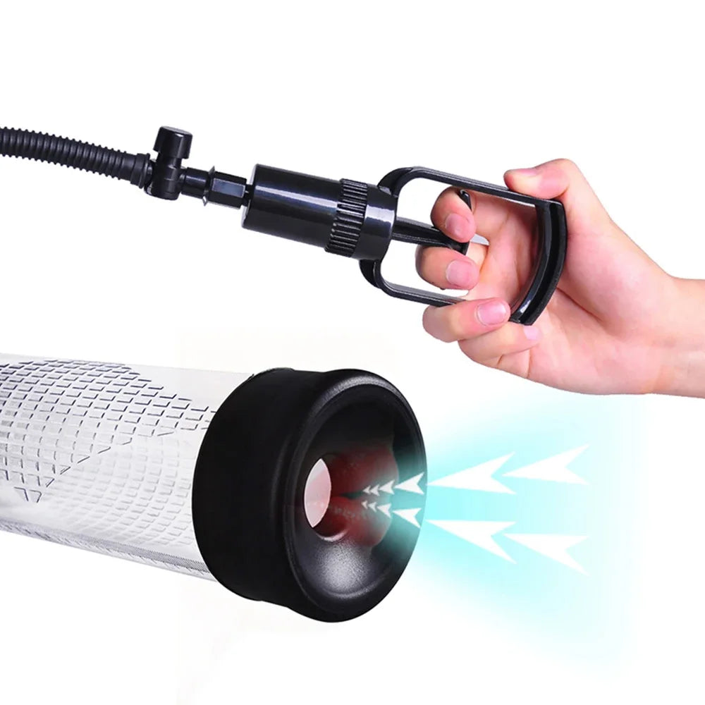 Electric Penis Pump IPX7 Waterproof Adult Sex Toys Dick Enlarger for Men Erection Penis Enlargement Masturbator Sex Toys for Men
