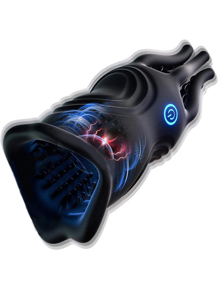 Male Masturbator Sex Toys for Men– Penis Trainer Vibrator with 9 Vibrations,  APP Control 360° Full Blowjob Stroker Sex Machine