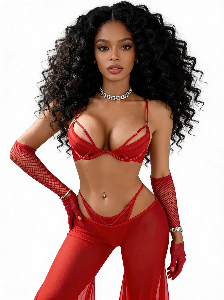 Lingerie Steel Ring Bra Underwear Transparent Exotic Sets Sexy Lingerie for Woman Delicate Bilizna Sexy Intimate